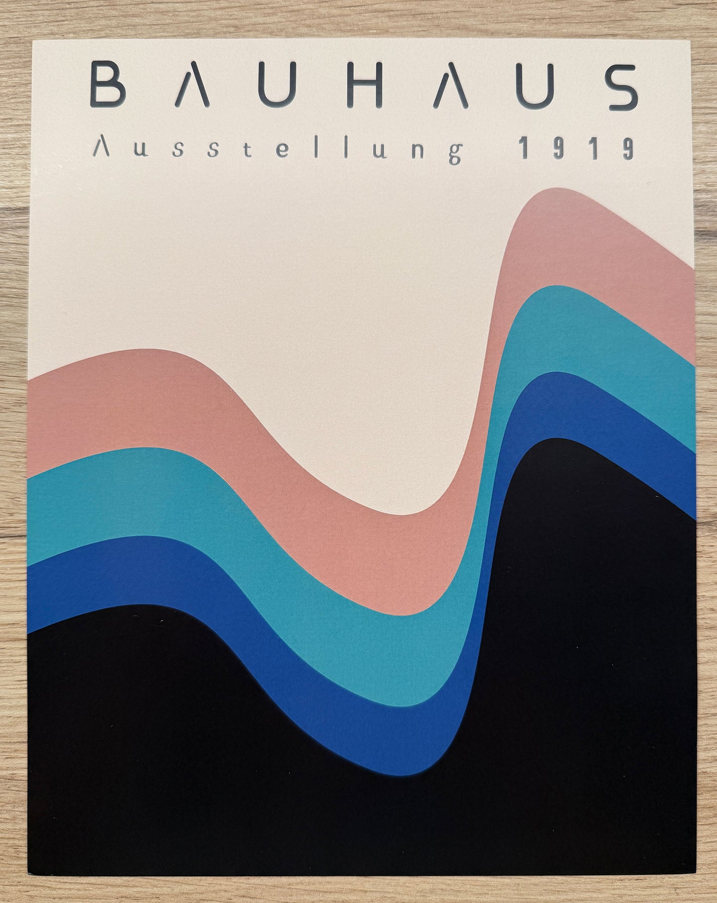 Lot de 12 affiches BAUHAUS – déco graphique – 20 x 25,5 cm
