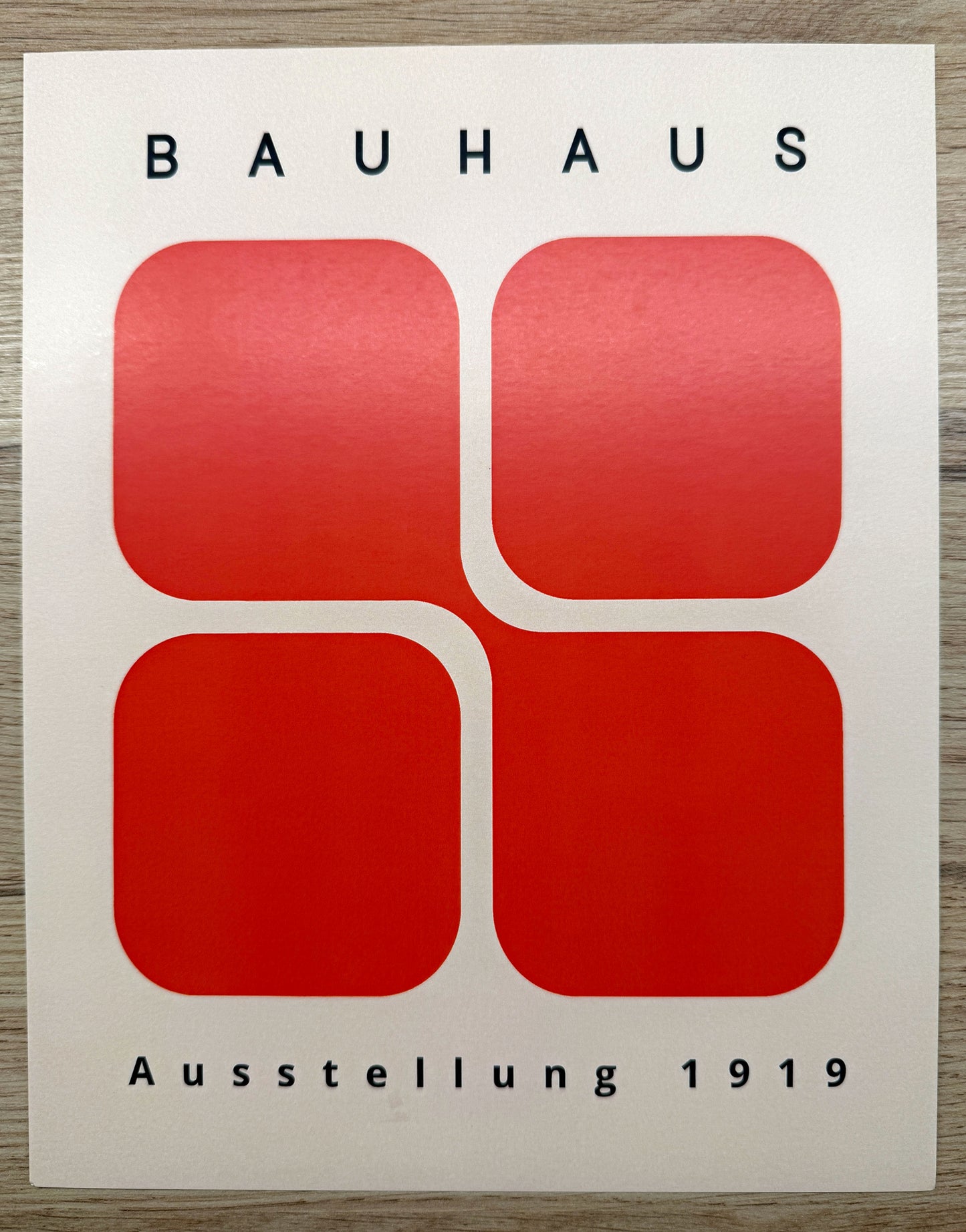 Lot de 12 affiches BAUHAUS – déco graphique – 20 x 25,5 cm
