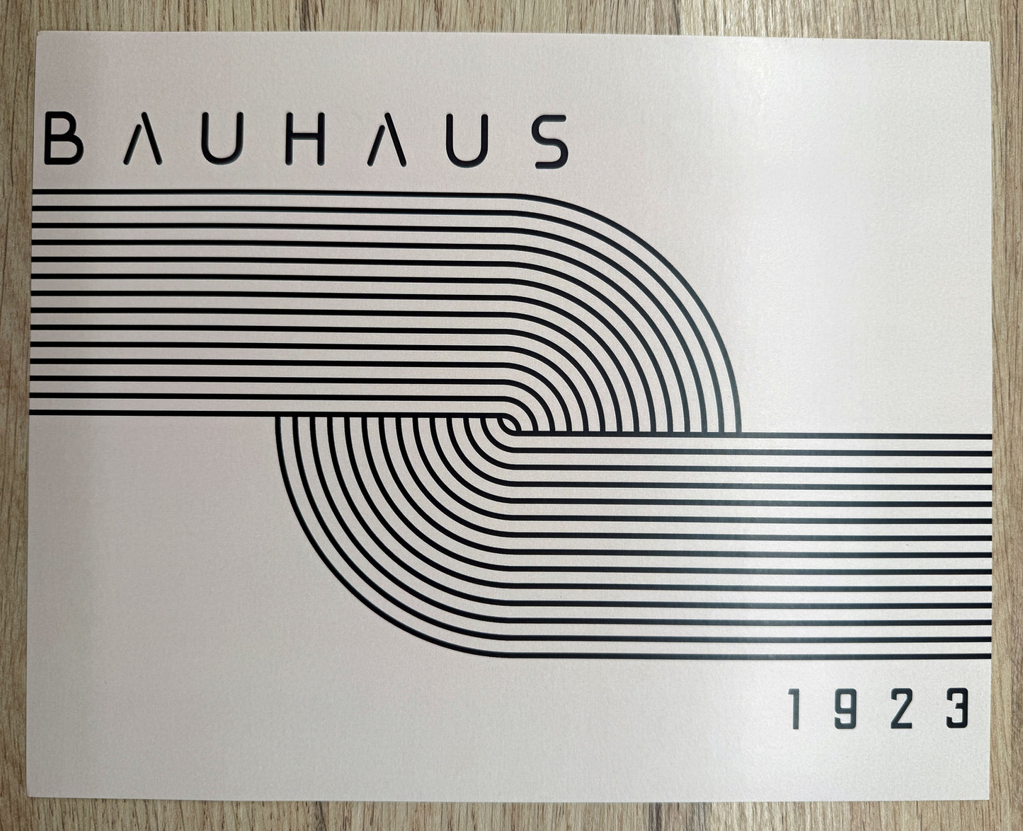 Lot de 12 affiches BAUHAUS – déco graphique – 20 x 25,5 cm