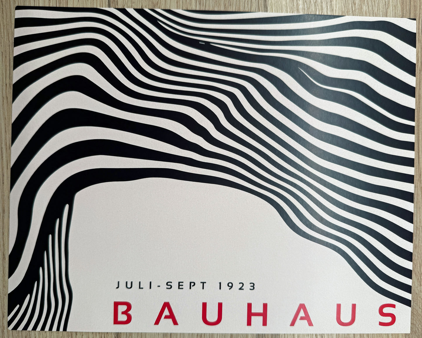 Lot de 12 affiches BAUHAUS – déco graphique – 20 x 25,5 cm